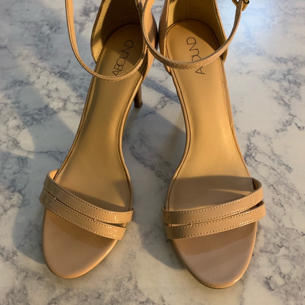 Abound Nude Heeled Sandals